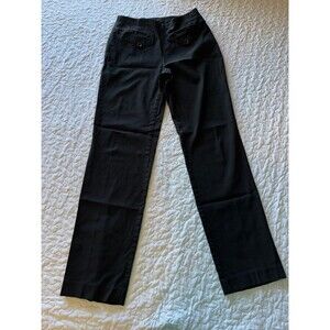 Style & Co Black Y2K Stretch Straight Leg Dress Pants size small